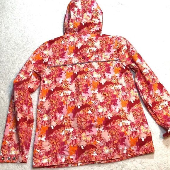 HUNTER FOR TARGET FLORAL HOODED RAIN COAT  EUC - Picture 8 of 9